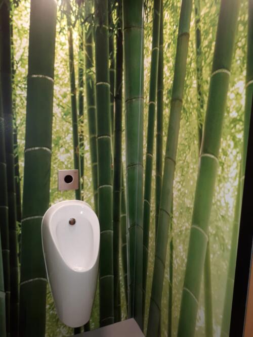 Impressie toilet - showergroep renovatie bamboe display 2