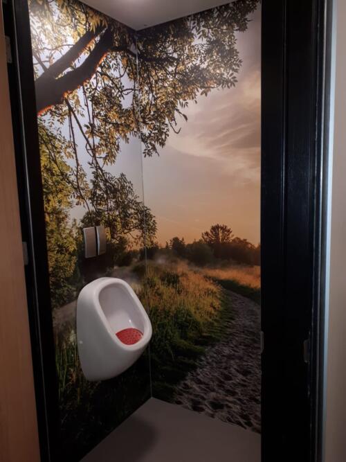 Impressie toilet groep renovatie  lanschap display 2